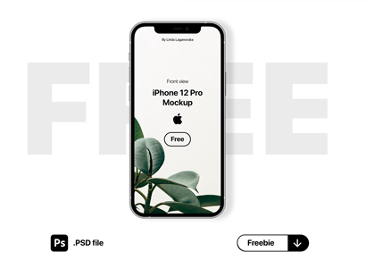 高档免费 iPhone 12 Pro样机免费PSD样机下载