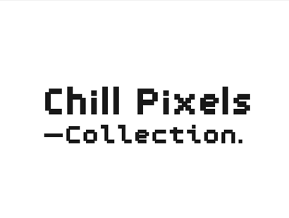 免费商用像素字体下载 | Chill Pixels 寒蝉矩阵体，寒蝉像素风格字体