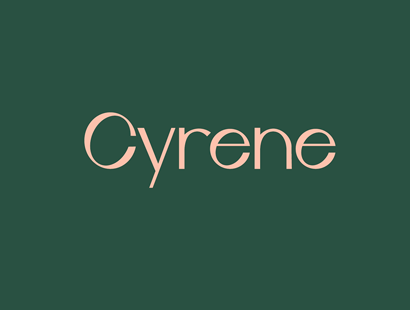 免费英文字体 Cyrene 下载