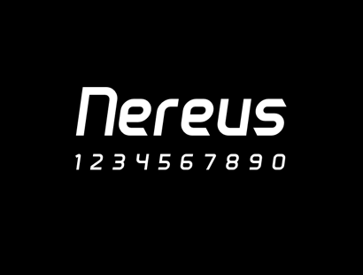 Nereus 英文免费字体 | 免费商用可变英文字体