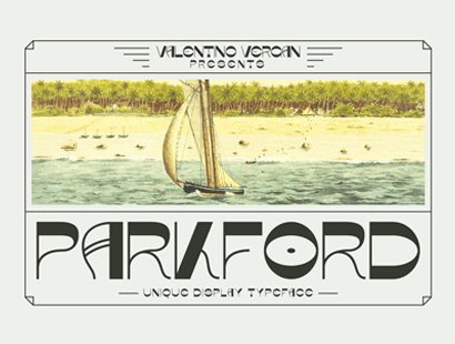 Parkford Font | 免费商用英文字体下载