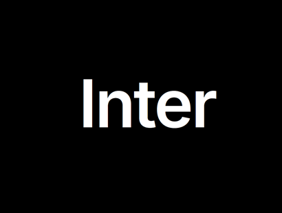 开源字体 | Inter 免费商用可变英文体下载