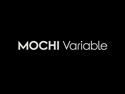 MOCHI Variable 免费商用可变英文字体下载