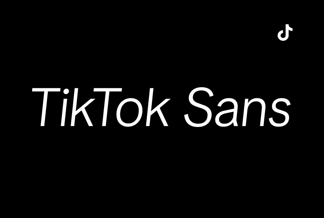 开源字体_TikTokSans_免费商用英文字库下载